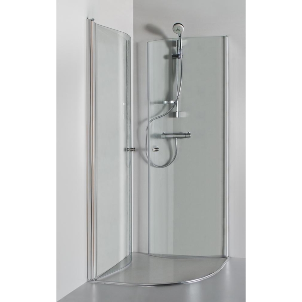 Brasta Katarina buede dusjdører 80x80x190 cm - Bilde 6